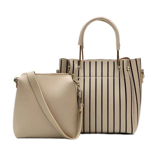 BoldLines 2PCs Set - Beige