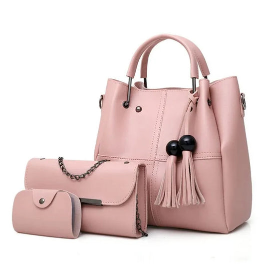 Alexa 3 in 1 Handbag Set - Pink