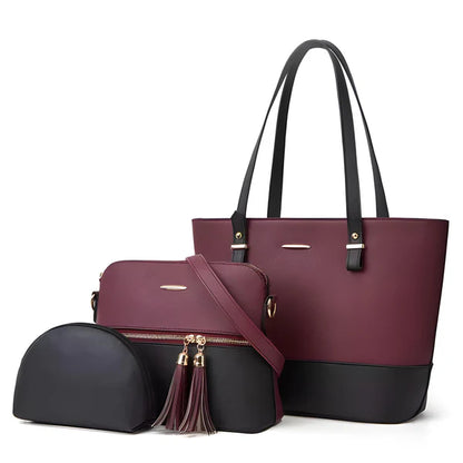 HB – 3 PCs | Maroon - Black