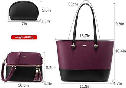 HB – 3 PCs | Maroon - Black