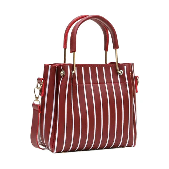 BoldLines 2PCs Set - Maroon