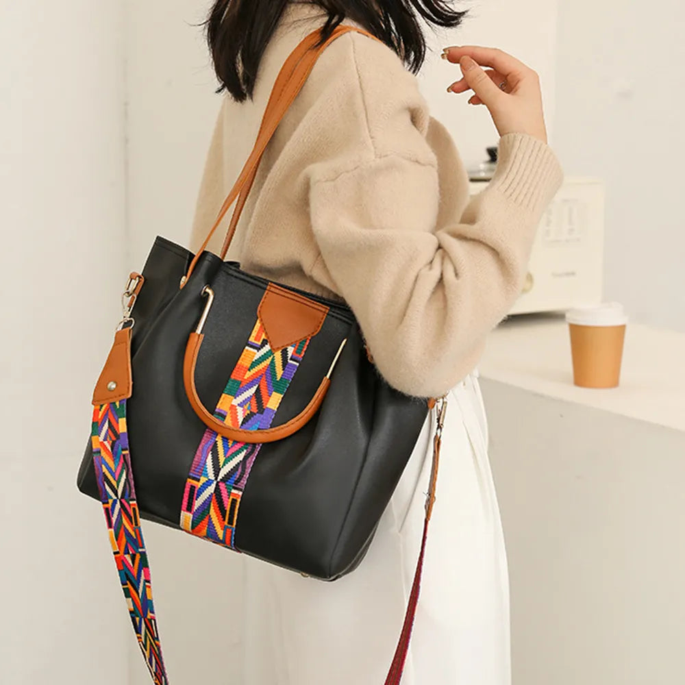 BagX 4PC Handbag Set - Black